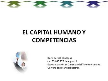 EL CAPITAL HUMANO Y COMPETENCIAS