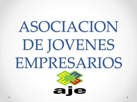 ASOCIACION DE JOVENES EMPRESARIOS