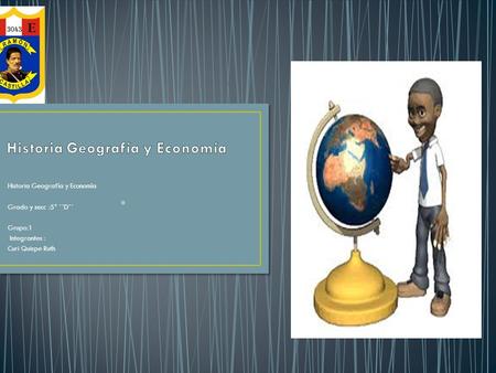 Historia Geografía y Economía