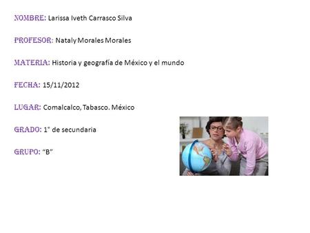 NOMBRE: Larissa Iveth Carrasco Silva