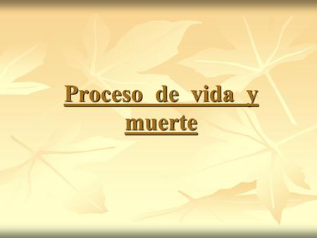 Proceso de vida y muerte. Considere un sistema en el que los estados representan el número de individuos o elementos en el sistema Si existen n personas.