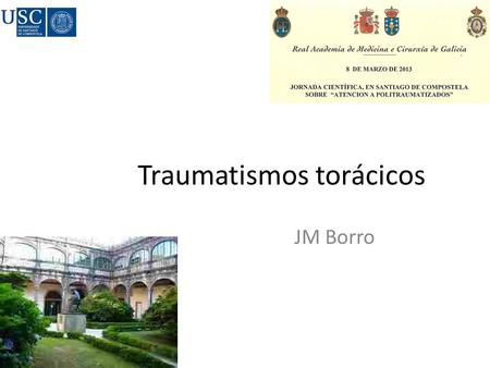 Traumatismos torácicos