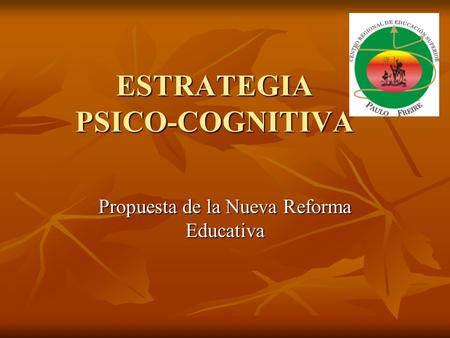 ESTRATEGIA PSICO-COGNITIVA
