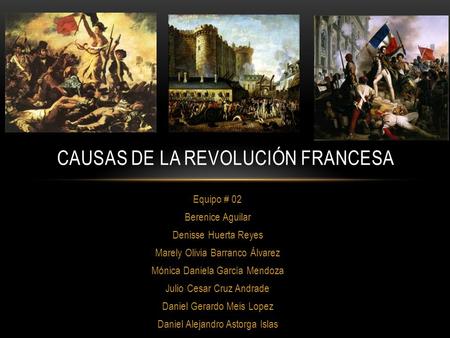 Causas de la Revolución francesa