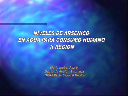 Depto de Acción Sanitaria SEREMI de Salud II Región