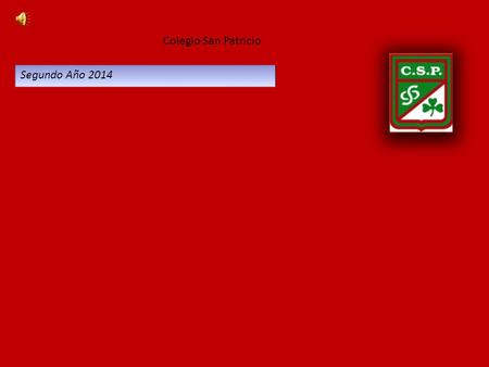 Colegio San Patricio Segundo Año 2014. CPUTECLADO HARDWARE.