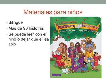 Materiales para niños Bilingüe Más de 90 historias