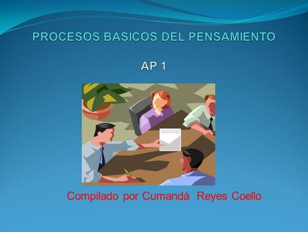 PROCESOS BÁSICOS DEL PENSAMIENTO AP 1
