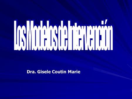 Dra. Gisele Coutin Marie. Programas de inmunización Modificación en los criterios de diagnóstico Programas para el control de enfermedades ( Campañas.