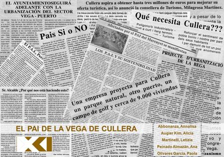 EL PAI DE LA VEGA DE CULLERA