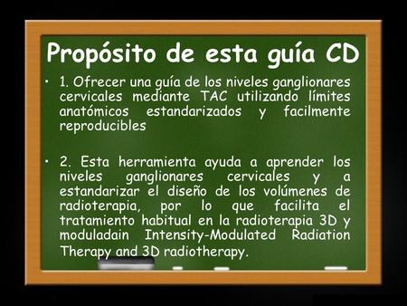 Propósito de esta guía CD