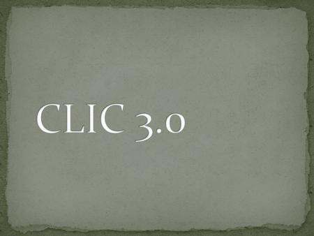 Clic 3.0 es una aplicación para el desarrollo de numerosas actividades educativas multimedia en el entorno Windows cada vez más popular dentro y fuera.