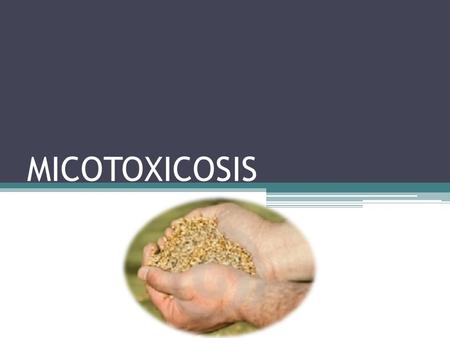 MICOTOXICOSIS.