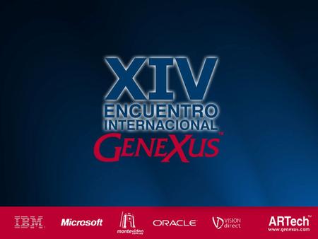 Ing. Eugenio García Lic. Alejandro Zeballos GXportal 4.0.