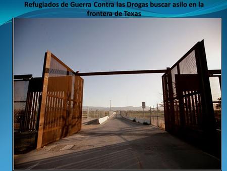 Las bandas de narcotraficantes que luchan por el control del comercio han devastado a su ciudad, quemando casas y matando gente en la calle.