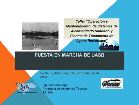 PUESTA EN MARCHA DE UASB