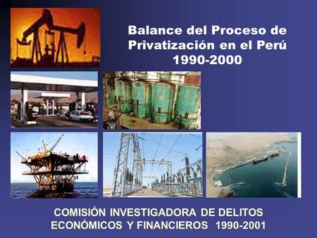 COMISIÓN INVESTIGADORA DE DELITOS ECONÓMICOS Y FINANCIEROS