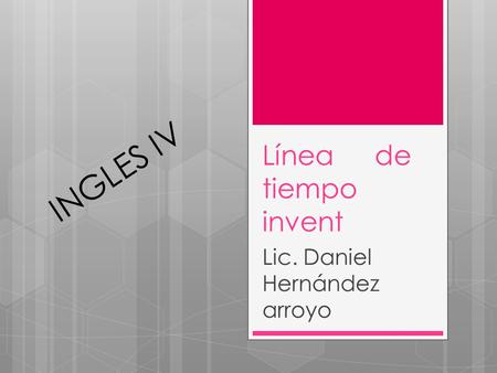 Lic. Daniel Hernández arroyo