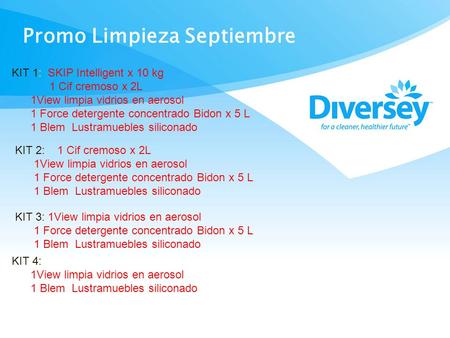 Promo Limpieza Septiembre