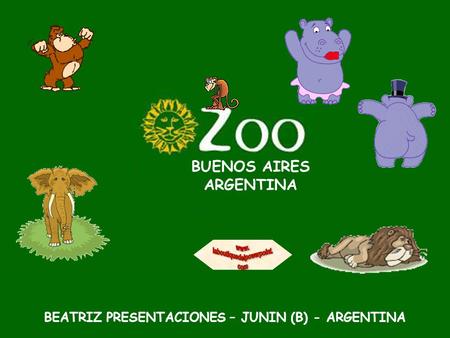 BUENOS AIRES ARGENTINA BEATRIZ PRESENTACIONES – JUNIN (B) - ARGENTINA.