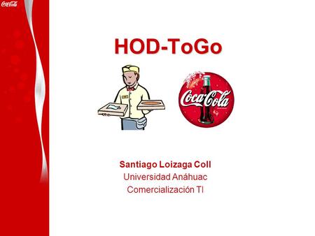 Santiago Loizaga Coll Universidad Anáhuac Comercialización TI