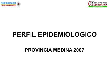 PERFIL EPIDEMIOLOGICO