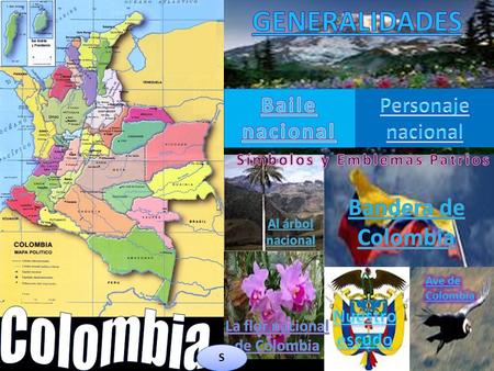 Símbolos y Emblemas Patrios La flor nacional de Colombia