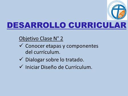 DESARROLLO CURRICULAR