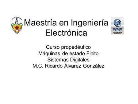 Maestría en Ingeniería Electrónica