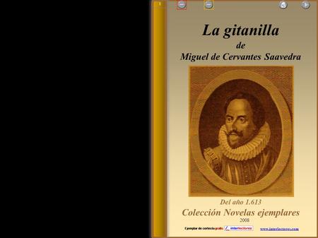 Miguel de Cervantes Saavedra Colección Novelas ejemplares