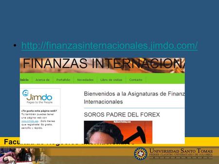 Facultad de Negocios Internacionales