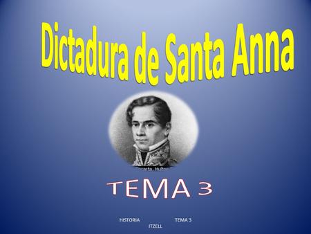 Dictadura de Santa Anna