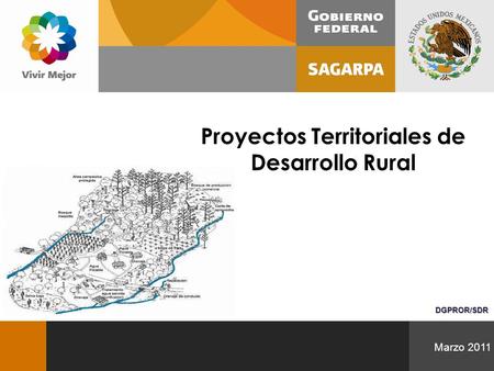 Programa de Atención a Contingencias Climatológicas DGPROR/SDR Marzo 2011 Proyectos Territoriales de Desarrollo Rural.