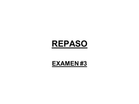 REPASO EXAMEN #3. ¿ Cu á l es la diferencia entre… pasarlo bien y hacer buen tiempo?