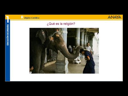 ¿Qué es la religión?.