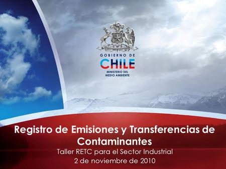 Registro de Emisiones y Transferencias de Contaminantes