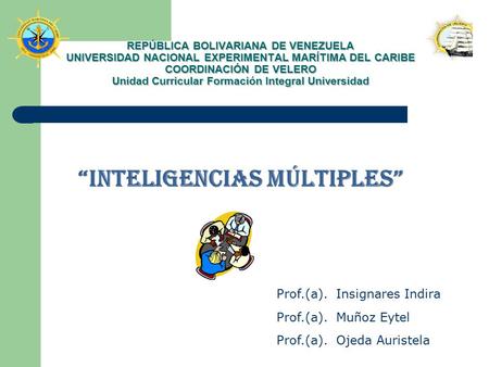 “Inteligencias Múltiples”