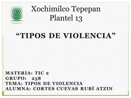Xochimilco Tepepan Plantel 13