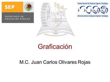 Graficación M.C. Juan Carlos Olivares Rojas. Agenda Diseño de juegos con DirectX. OpenGL. Java3D.