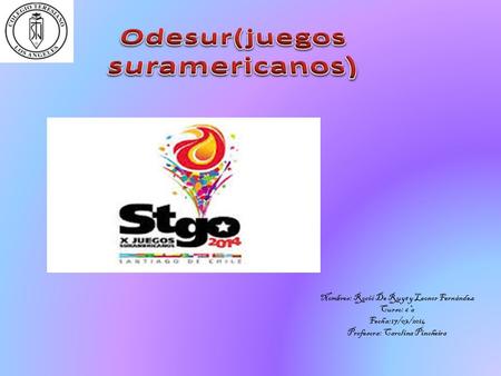 Odesur(juegos suramericanos)