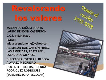 Revalorando los valores