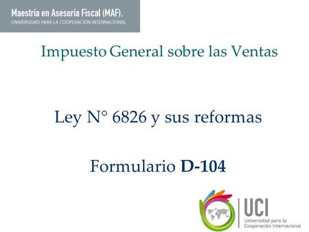 Impuesto General sobre las Ventas