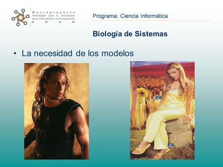 La necesidad de los modelos