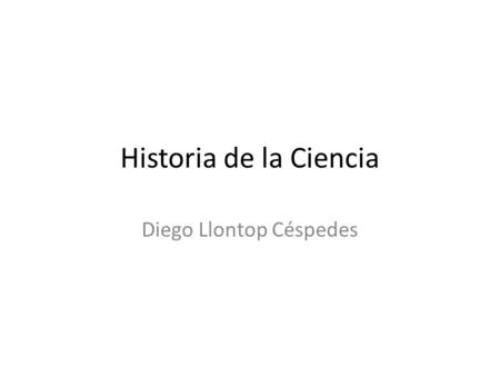 Diego Llontop Céspedes