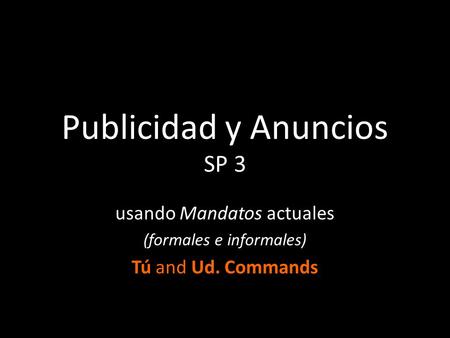 Publicidad y Anuncios SP 3