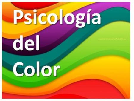 Campo de estudio que analiza el efecto del color en la percepción y la  conducta humana.