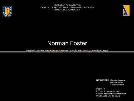 FACULTAD DE ARQUITECTURA, URBANISMO y GEOGRAFIA