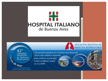 HOSPITAL ITALIANO DE BUENOS AIRES SERVICIO DE NEUMONOLOGIA 2014 CRIOBIOPSIA TRANSBRONQUIAL EN EL DIAGNOSTICO DE LA ENFERMEDAD PULMONAR INTERSTICIAL DIFUSA.