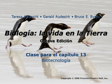 Biología: la vida en la Tierra