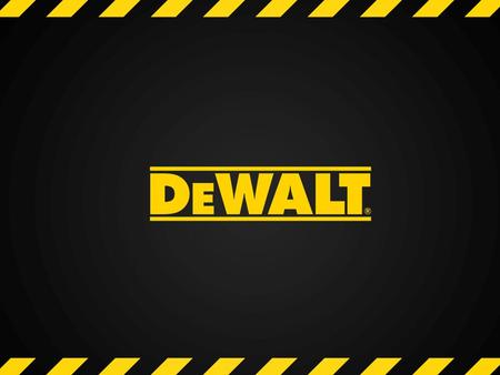 Campaña de lanzamiento para la nueva línea de taladros inalámbricos Dewalt, con baterías de Ion-Litio.